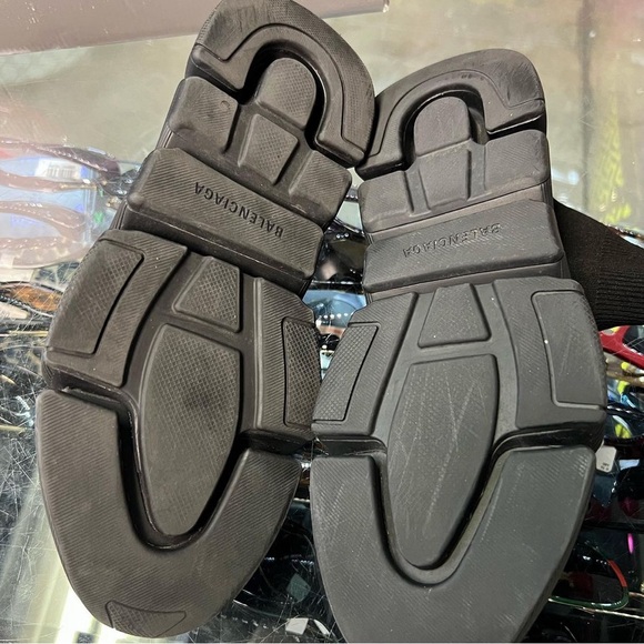 MEN'S SPEED 2.0 MONOCOLOR RECYCLED KNIT SNEAKER IN BLACK - Picture 5 of 5